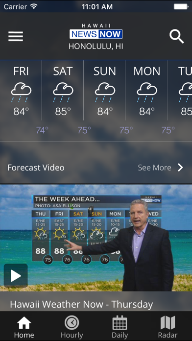 Hawaii News Now Weather App Store screenshot 2