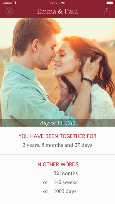 My Love - Relationship Counter App Store screenshot 1