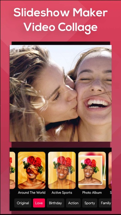 SlideShow Maker Photo to Video App Store screenshot 1