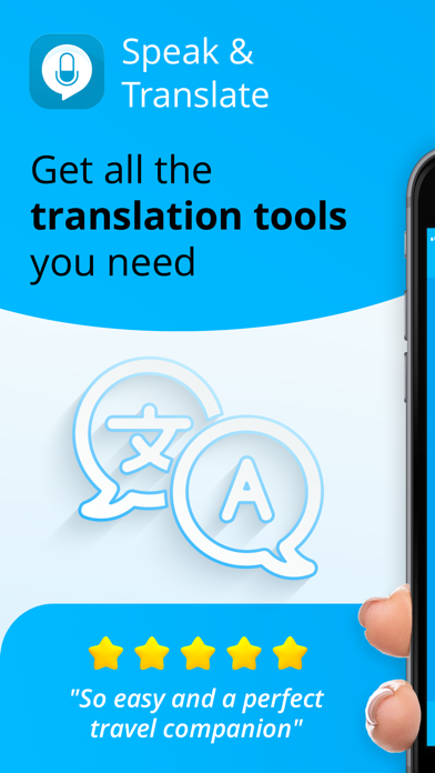 Speak & Translate - Translator App Store screenshot 1