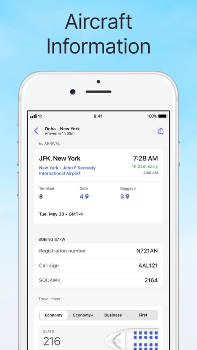 Planes Live - Flight Tracker App Store screenshot 2