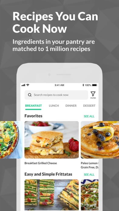 Cooklist: Pantry Meals Recipes App Store screenshot 2