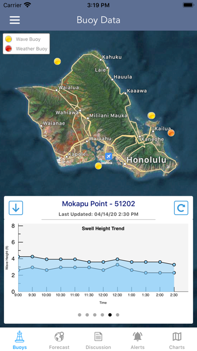 Marine Weather Forecast Pro App Store screenshot 1