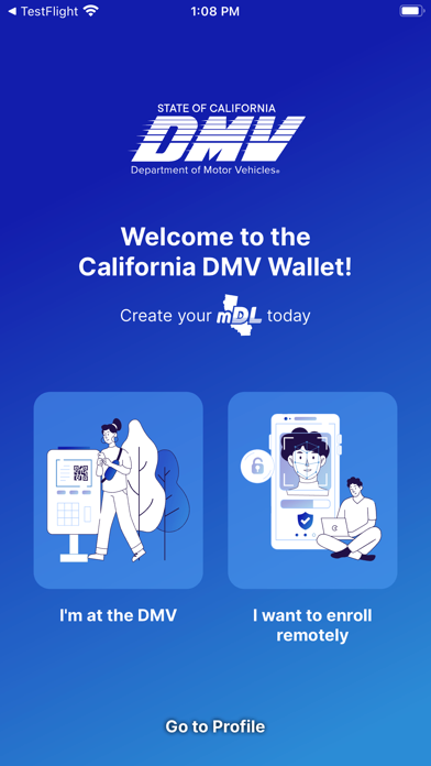 CA DMV Wallet App Store screenshot 1