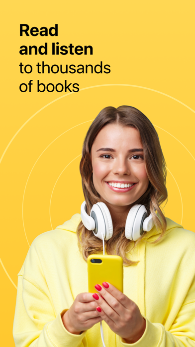 MyBook: books and audiobooks App Store screenshot 1