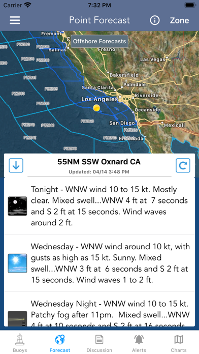 Marine Weather Forecast Pro App Store screenshot 2