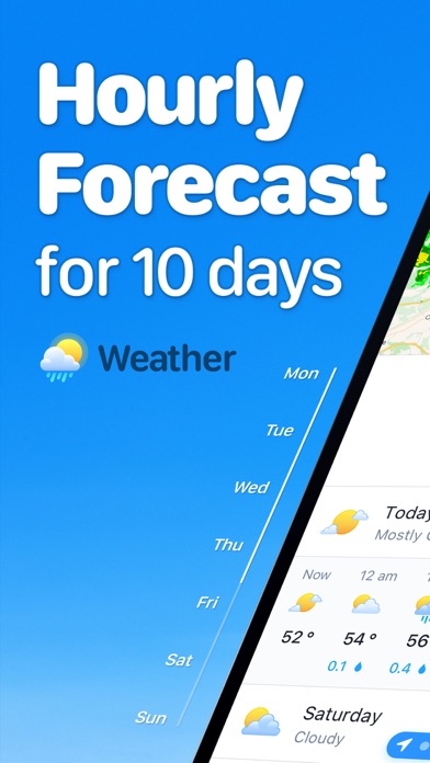 Weather ۬ App Store screenshot 1