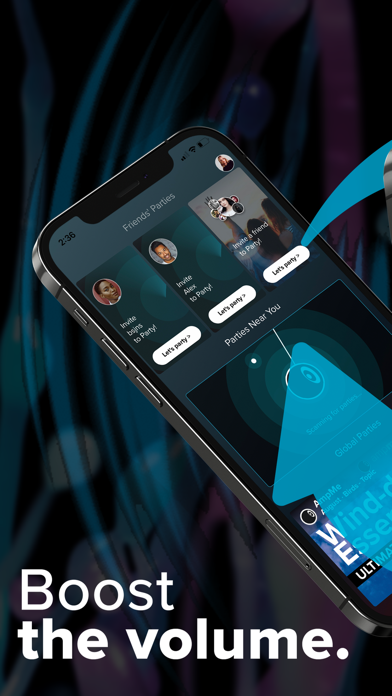 AmpMe – Speaker & Music Sync App Store screenshot 1