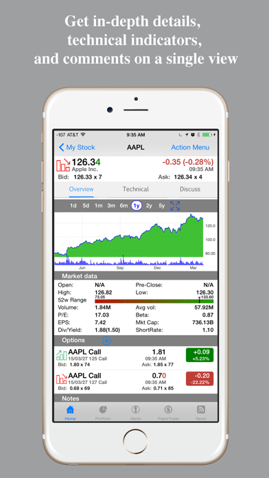 Stocks Tracker:Real-time stock App Store screenshot 2