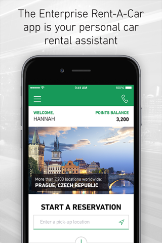 Enterprise Rent-A-Car App Store screenshot 1