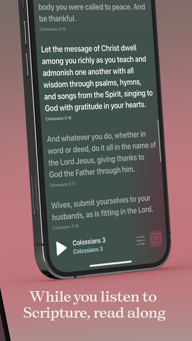 Dwell: Audio Bible App Store screenshot 2