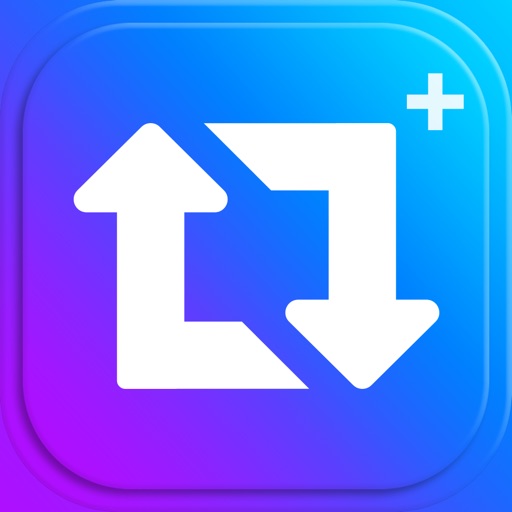 Repost+ for Instagram . app icon