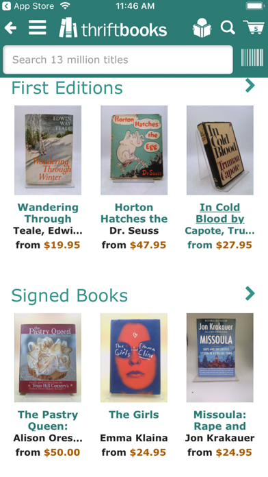 ThriftBooks: New & Used Books App Store screenshot 2