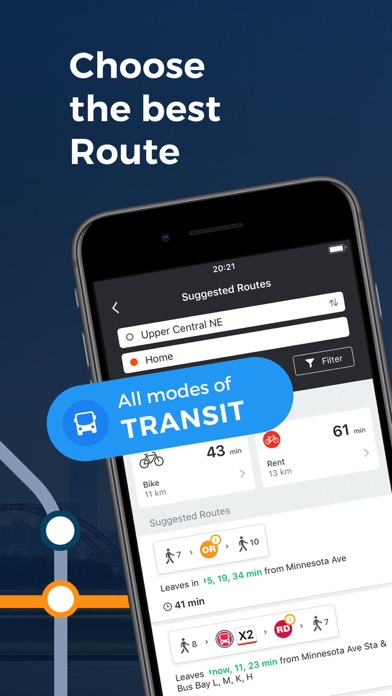 Moovit: Bus & Transit Tracker App Store screenshot 2