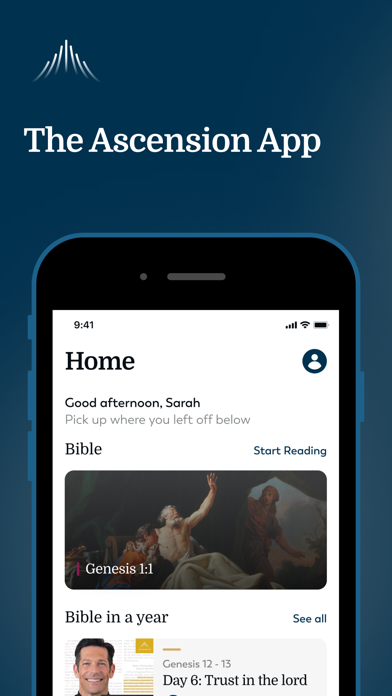 Ascension: Catholic Bible App Store screenshot 1