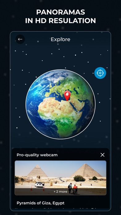 Globe Earth 3D - Live Map App Store screenshot 2