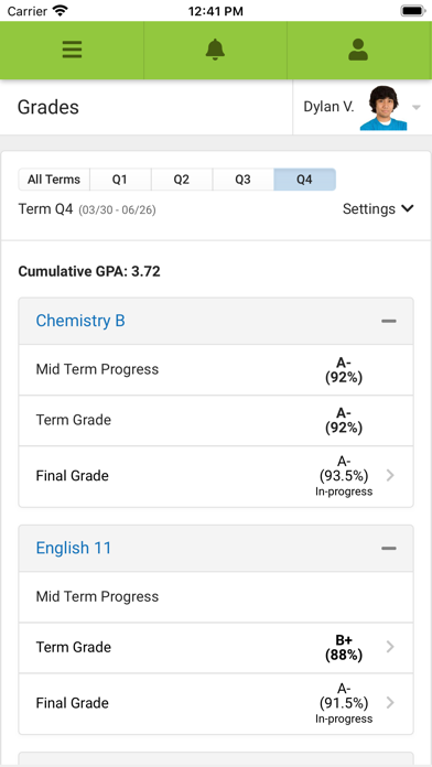 Campus Parent App Store screenshot 2