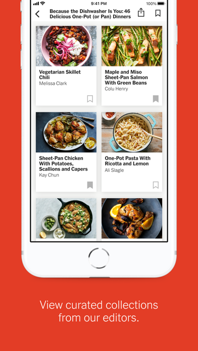 NYT Cooking: Quick Tasty Meals App Store screenshot 2