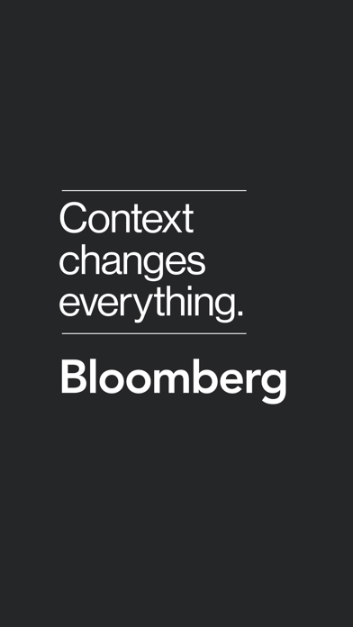 Bloomberg: Business News Daily App Store screenshot 1