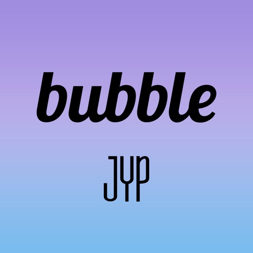 bubble for JYPnation app icon