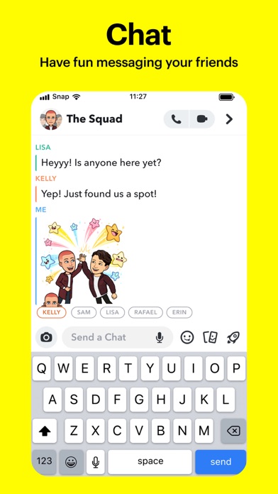 Snapchat screenshot