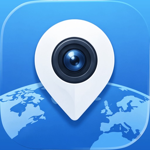 GeoScope: GPS Map Camera app icon