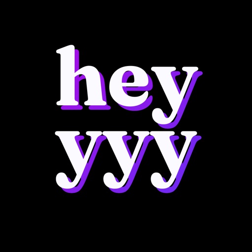 Heyyyy: Stories that text back app icon