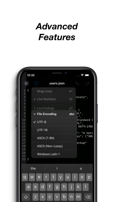Subtext App Store screenshot 1