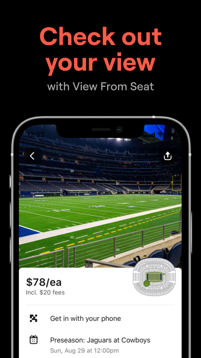 SeatGeek - Buy Event Tickets App Store screenshot 2