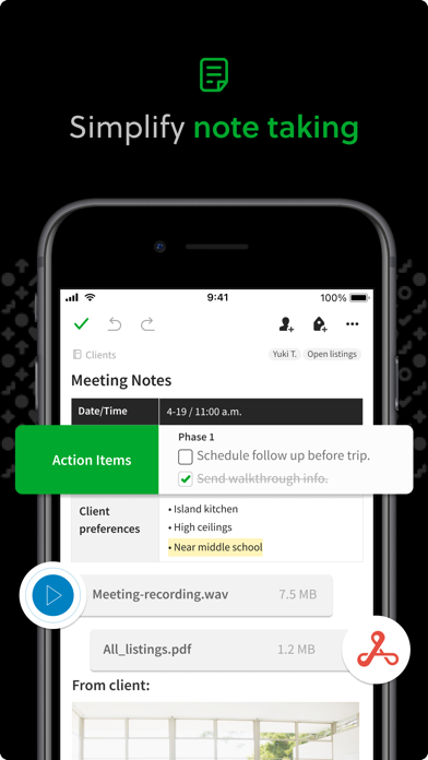 Evernote: AI Notes & Notebook App Store screenshot 1
