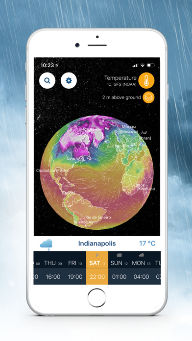 Ventusky: Weather Forecast App Store screenshot 2