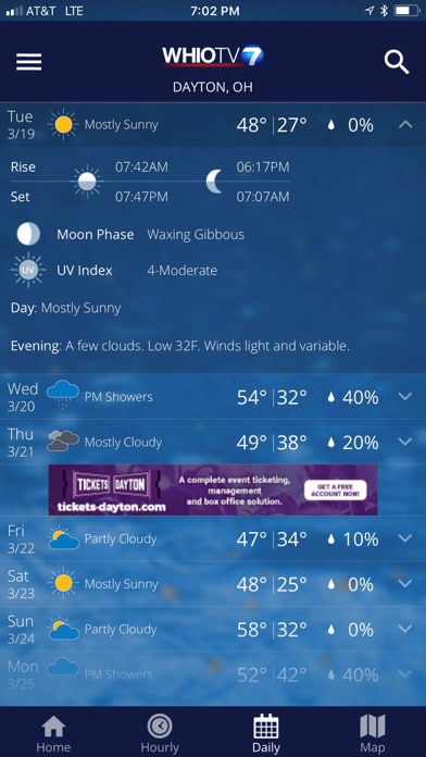 WHIO Weather App Store screenshot 1