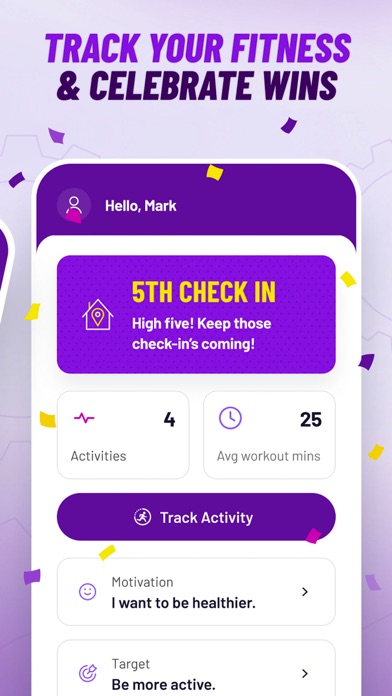 Planet Fitness App Store screenshot 2