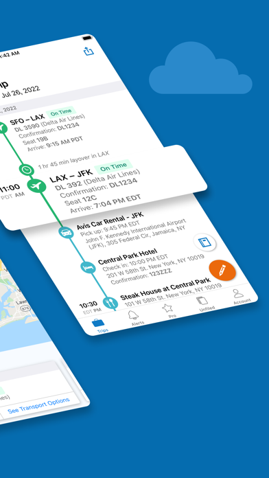 TripIt: Travel Planner App Store screenshot 2