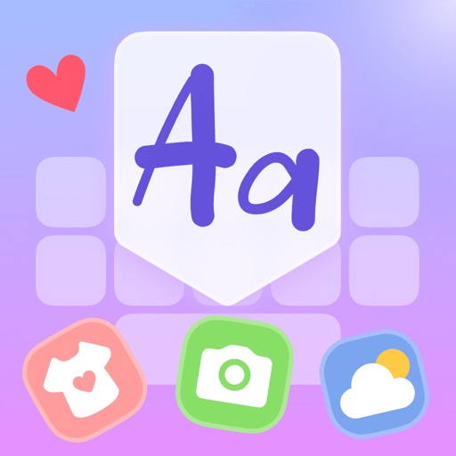 Cool Themes & Fonts: Cute Text app icon
