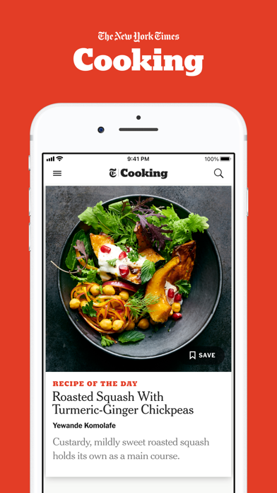 NYT Cooking: Quick Tasty Meals App Store screenshot 1