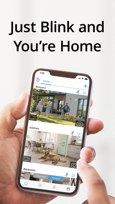 Blink Home Monitor App Store screenshot 1