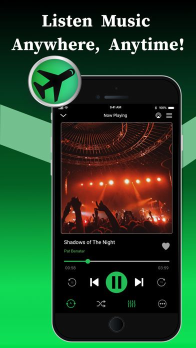Offline Music Player App Store screenshot 1