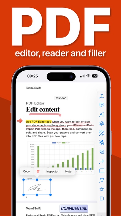 PDF Editor ® App Store screenshot 1