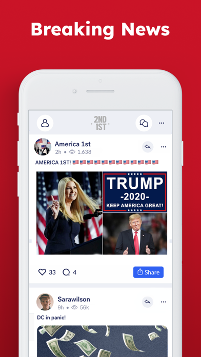 2nd1st - Truth, News & Social App Store screenshot 2