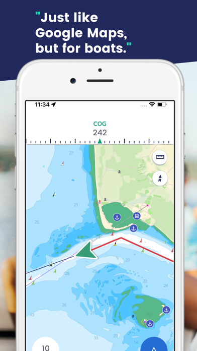 Savvy Navvy: Boat Navigation App Store screenshot 1