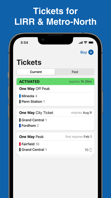 MTA TrainTime App Store screenshot 1