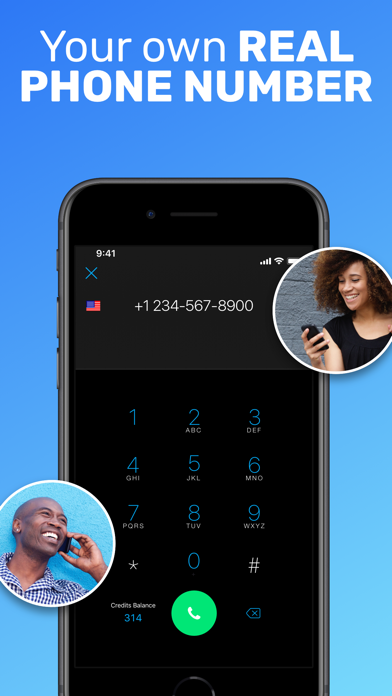 Text Me - Phone Call + Texting App Store screenshot 2