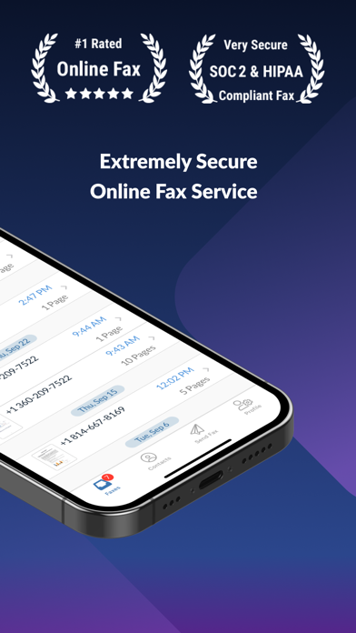 Fax.Plus - Receive & Send Fax App Store screenshot 2