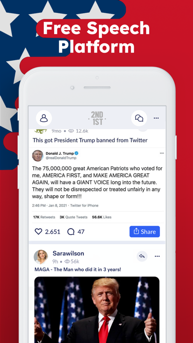 2nd1st - Truth, News & Social App Store screenshot 1