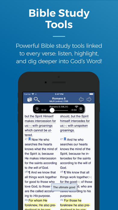 Blue Letter Bible App Store screenshot 1