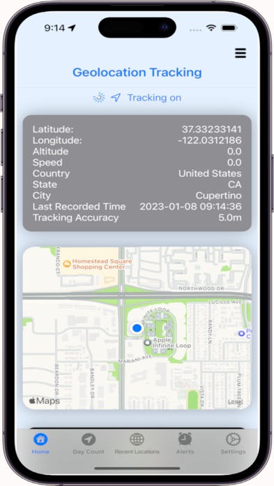 Domicile365 Residency Tracker App Store screenshot 1
