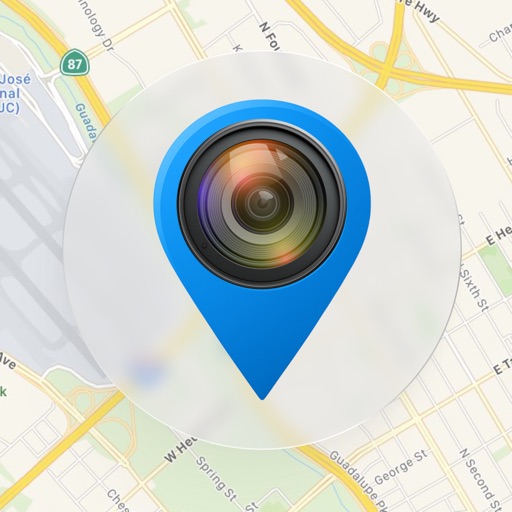 Mapvia: Auto Timestamp GPS Cam app icon
