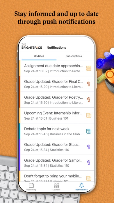 Brightspace Pulse App Store screenshot 2