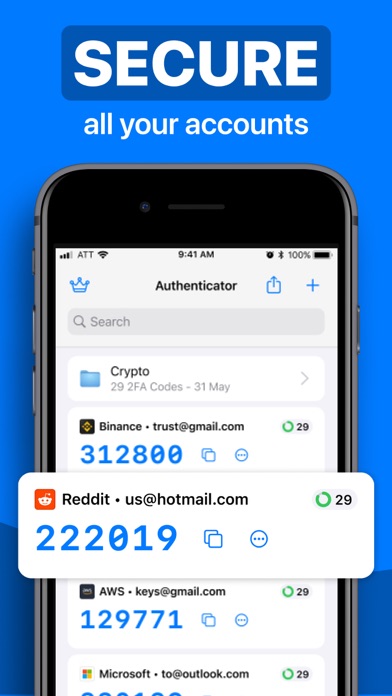 Authenticator · App Store screenshot 2
